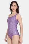 Zelocity Padded Slip-On Maillot - Chinese Violet — thumbnail 3